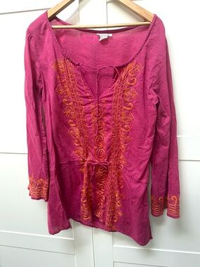 Debbie Katz South Beach Embroidered Swim Cover Up